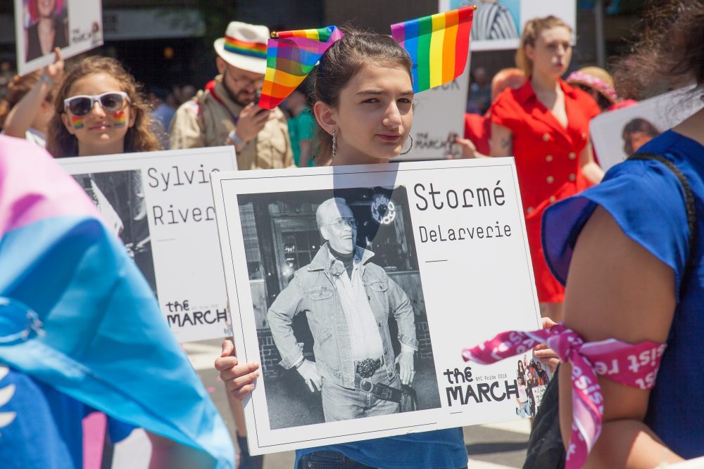 Sunday, June 24, 2018. New York City – New Yorkers celebrated the biggest LGBTQ Pride March in the United States of America. This year, the NYC Pride March celebrated 49 years. Photo by Javier Soriano/LoveIsAmor.com