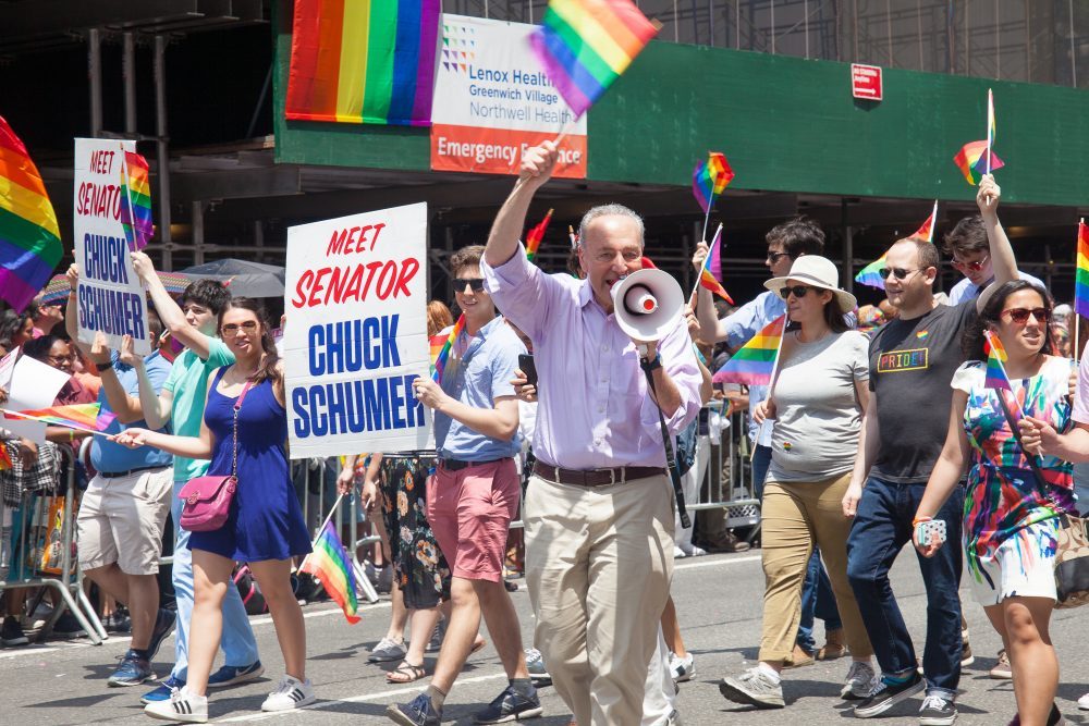 Sunday, June 24, 2018. New York City – New Yorkers celebrated the biggest LGBTQ Pride March in the United States of America. This year, the NYC Pride March celebrated 49 years. Photo by Javier Soriano/LoveIsAmor.com