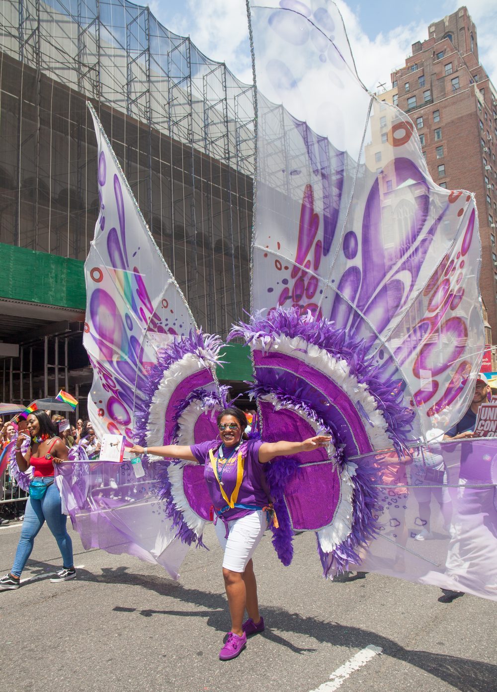 Sunday, June 24, 2018. New York City – New Yorkers celebrated the biggest LGBTQ Pride March in the United States of America. This year, the NYC Pride March celebrated 49 years. Photo by Javier Soriano/LoveIsAmor.com