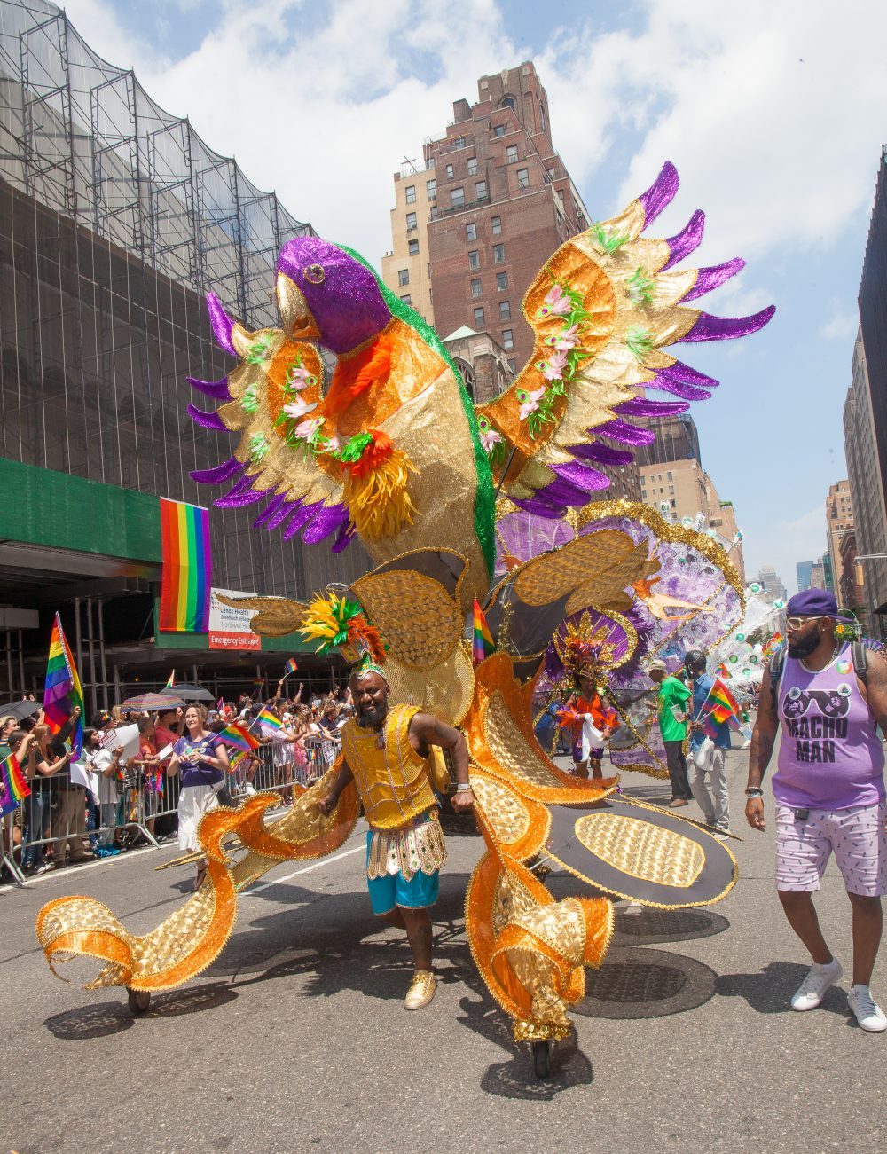 Sunday, June 24, 2018. New York City – New Yorkers celebrated the biggest LGBTQ Pride March in the United States of America. This year, the NYC Pride March celebrated 49 years. Photo by Javier Soriano/LoveIsAmor.com