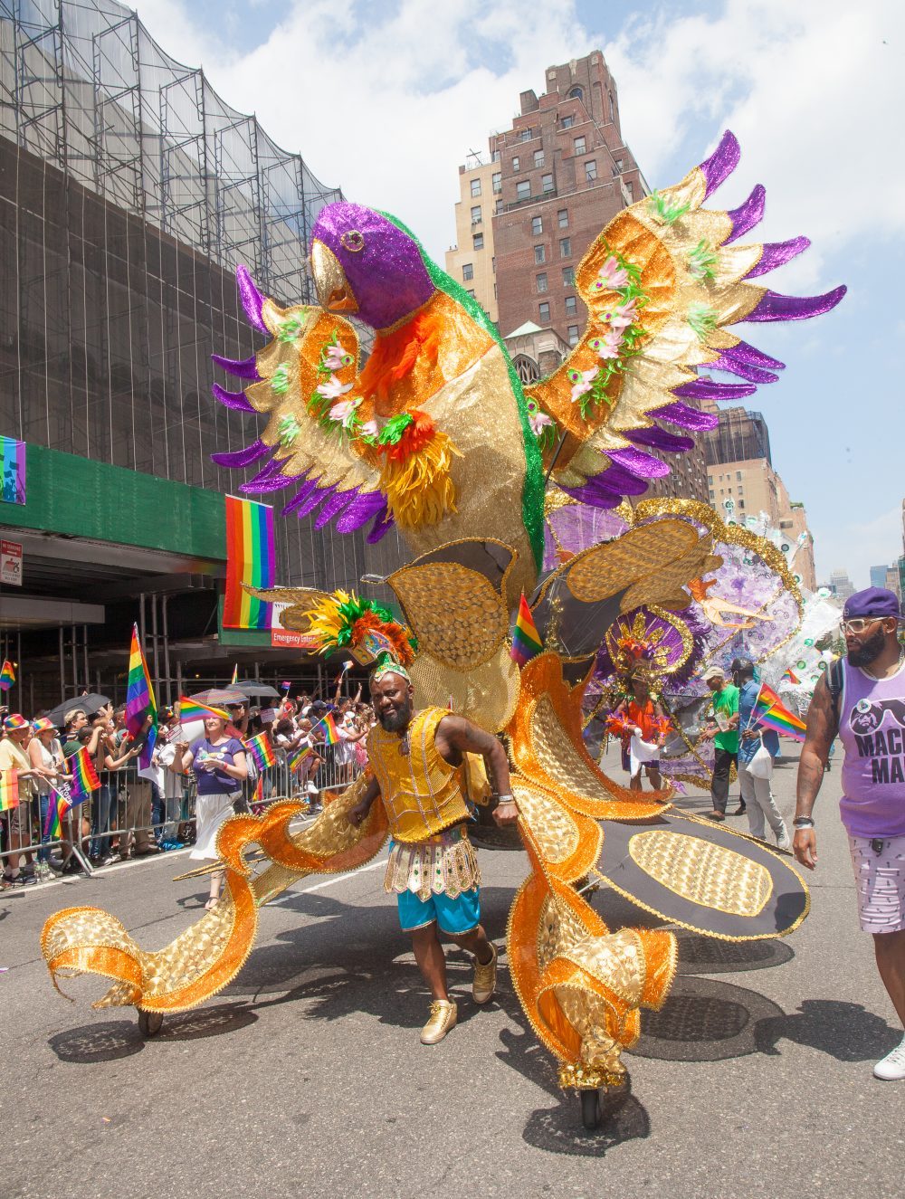 Sunday, June 24, 2018. New York City – New Yorkers celebrated the biggest LGBTQ Pride March in the United States of America. This year, the NYC Pride March celebrated 49 years. Photo by Javier Soriano/LoveIsAmor.com