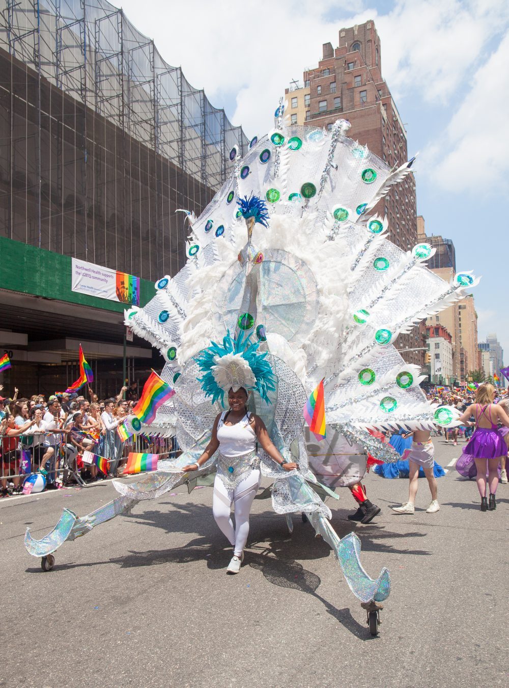 Sunday, June 24, 2018. New York City – New Yorkers celebrated the biggest LGBTQ Pride March in the United States of America. This year, the NYC Pride March celebrated 49 years. Photo by Javier Soriano/LoveIsAmor.com