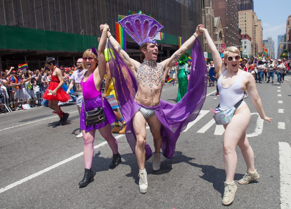 Sunday, June 24, 2018. New York City – New Yorkers celebrated the biggest LGBTQ Pride March in the United States of America. This year, the NYC Pride March celebrated 49 years. Photo by Javier Soriano/LoveIsAmor.com