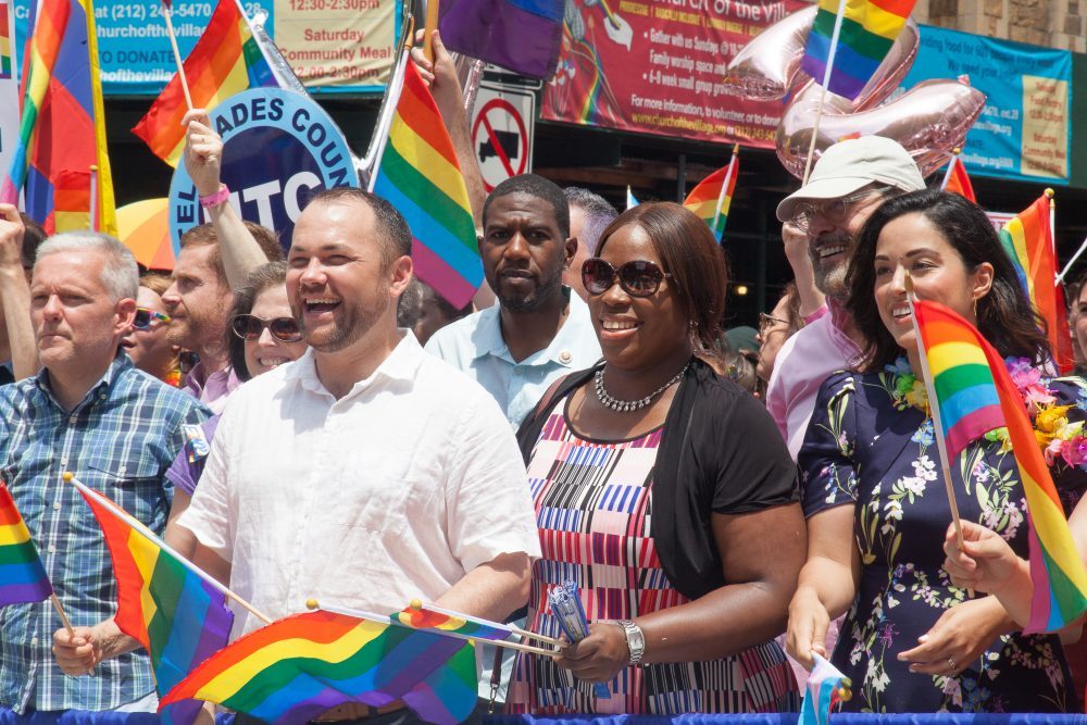 Sunday, June 24, 2018. New York City – New Yorkers celebrated the biggest LGBTQ Pride March in the United States of America. This year, the NYC Pride March celebrated 49 years. Photo by Javier Soriano/LoveIsAmor.com