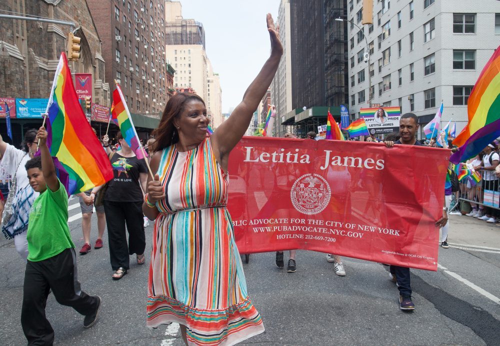 Sunday, June 24, 2018. New York City – New Yorkers celebrated the biggest LGBTQ Pride March in the United States of America. This year, the NYC Pride March celebrated 49 years. Photo by Javier Soriano/LoveIsAmor.com