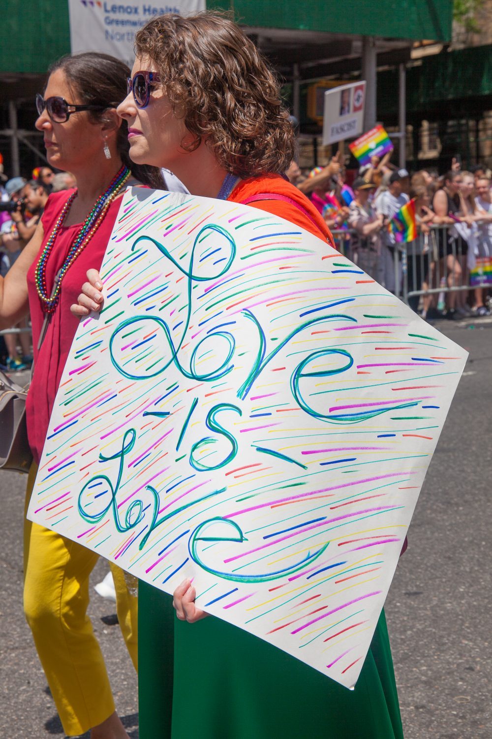 Sunday, June 24, 2018. New York City – New Yorkers celebrated the biggest LGBTQ Pride March in the United States of America. This year, the NYC Pride March celebrated 49 years. Photo by Javier Soriano/LoveIsAmor.com