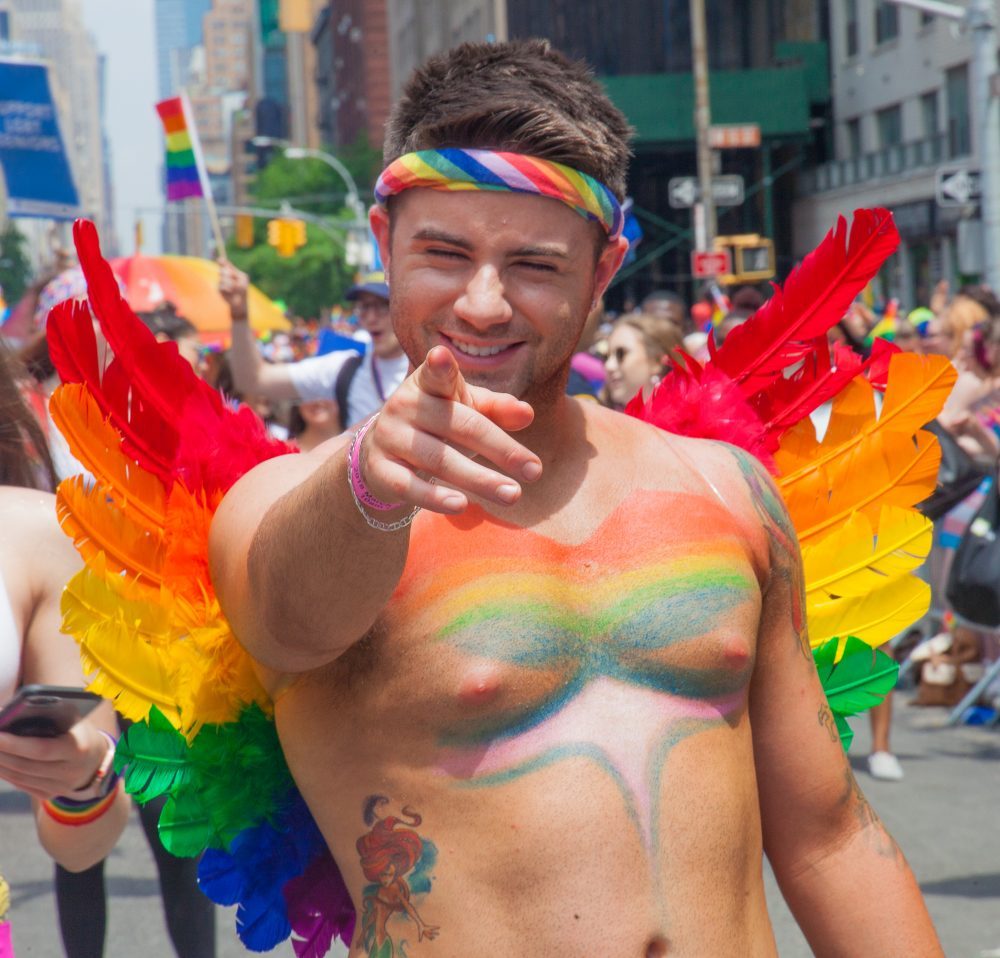 Sunday, June 24, 2018. New York City – New Yorkers celebrated the biggest LGBTQ Pride March in the United States of America. This year, the NYC Pride March celebrated 49 years. Photo by Javier Soriano/LoveIsAmor.com