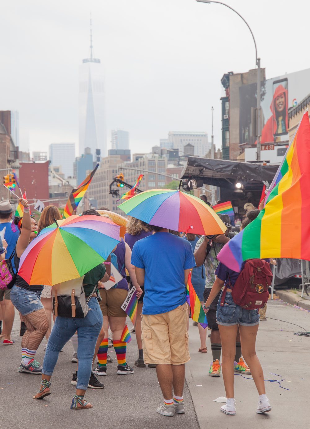 Sunday, June 24, 2018. New York City – New Yorkers celebrated the biggest LGBTQ Pride March in the United States of America. This year, the NYC Pride March celebrated 49 years. Photo by Javier Soriano/LoveIsAmor.com