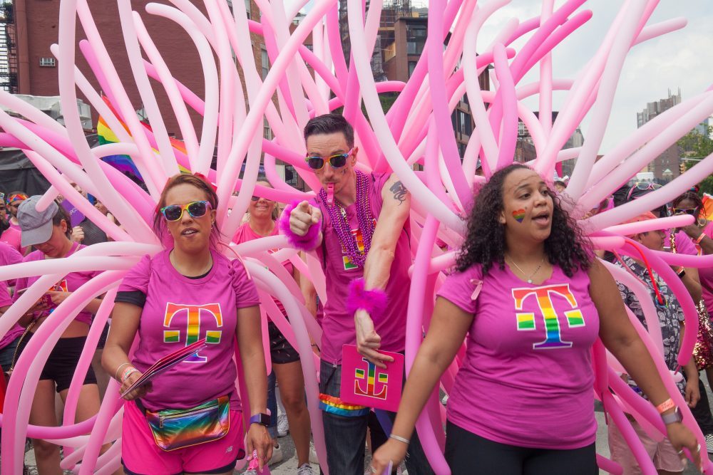 Sunday, June 24, 2018. New York City – New Yorkers celebrated the biggest LGBTQ Pride March in the United States of America. This year, the NYC Pride March celebrated 49 years. Photo by Javier Soriano/LoveIsAmor.com