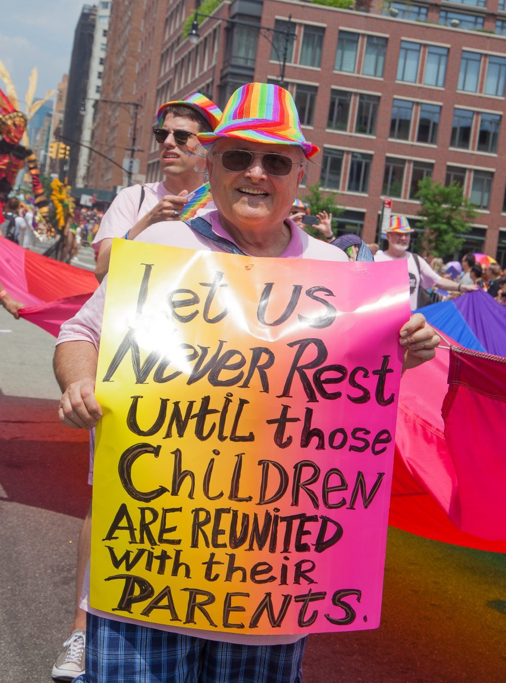 Sunday, June 24, 2018. New York City – New Yorkers celebrated the biggest LGBTQ Pride March in the United States of America. This year, the NYC Pride March celebrated 49 years. Photo by Javier Soriano/LoveIsAmor.com