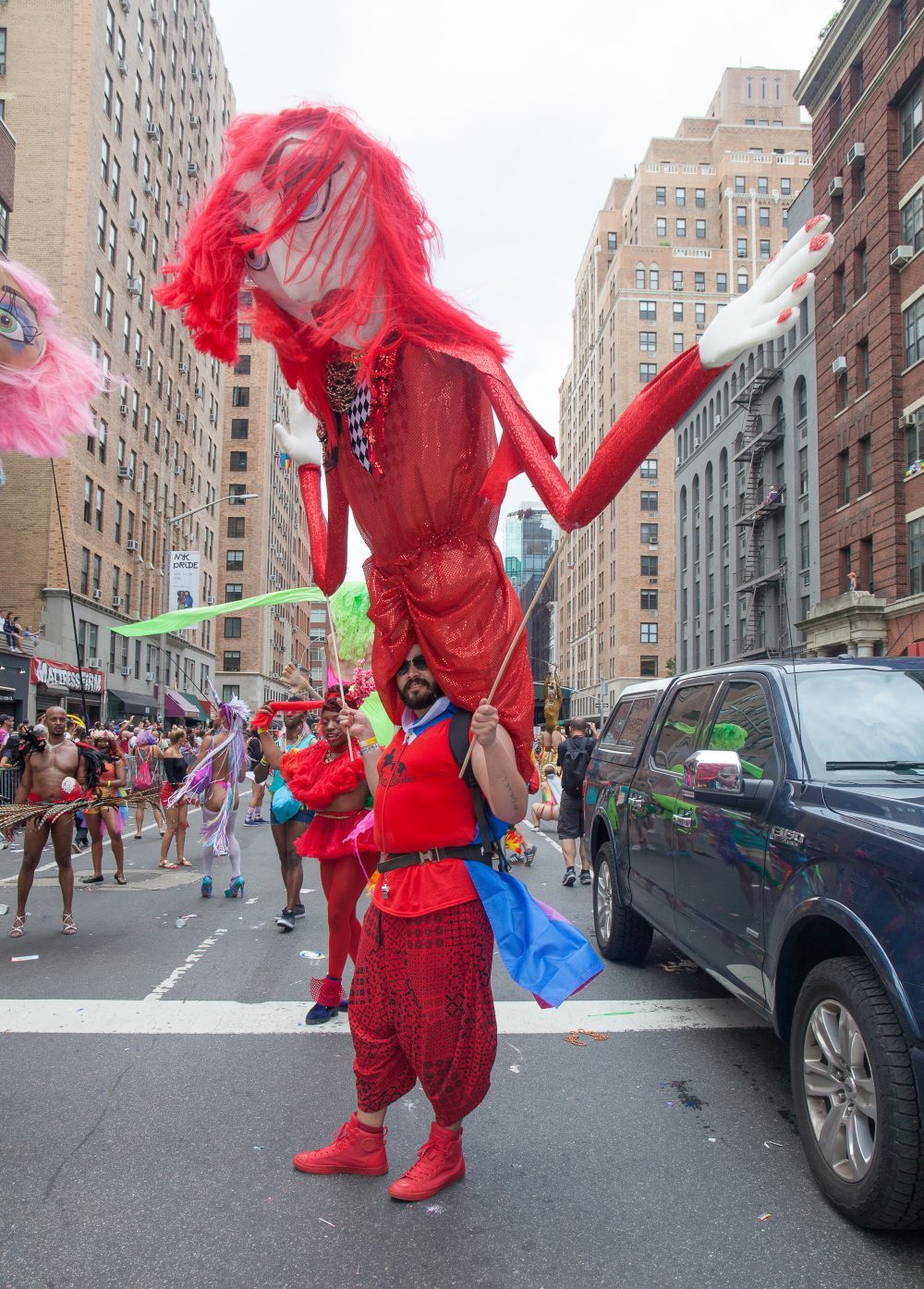 Sunday, June 24, 2018. New York City – New Yorkers celebrated the biggest LGBTQ Pride March in the United States of America. This year, the NYC Pride March celebrated 49 years. Photo by Javier Soriano/LoveIsAmor.com
