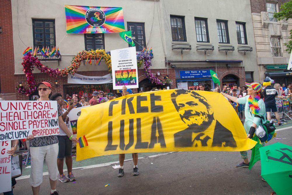 Sunday, June 24, 2018. New York City – New Yorkers celebrated the biggest LGBTQ Pride March in the United States of America. This year, the NYC Pride March celebrated 49 years. Photo by Javier Soriano/LoveIsAmor.com