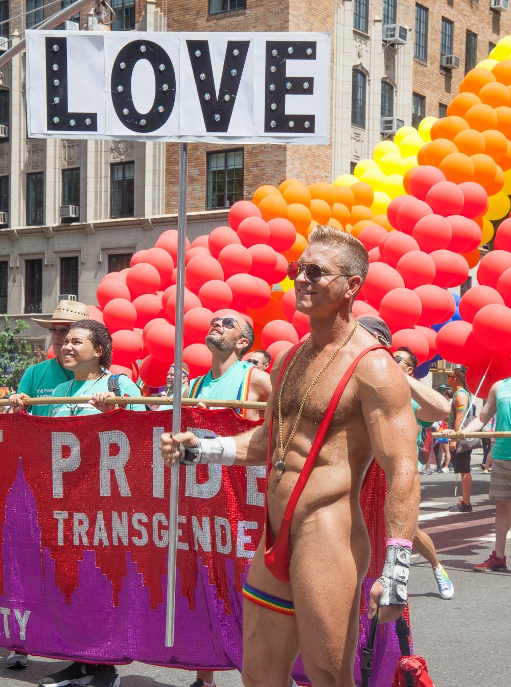 Sunday, June 24, 2018. New York City – New Yorkers celebrated the biggest LGBTQ Pride March in the United States of America. This year, the NYC Pride March celebrated 49 years. Photo by Javier Soriano/LoveIsAmor.com