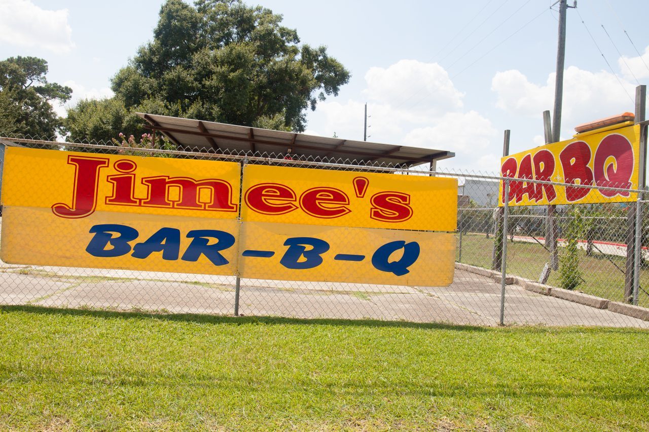 Thursday, August 2, 2018 - My friends and I had a 5 hours layover in Houston. It was our first time in Texas. My friends wanted to have some BBQ. The taxi driver took us to Jimme's BAR BQ. It's about a 10 minutes drive from the airport. The outside seating area is nice. The owners were friendly. Jimee's BAR BQ 17919 Aldine Westfield Rd, Houston, TX 77073. Credit: LoveIsAmor.com