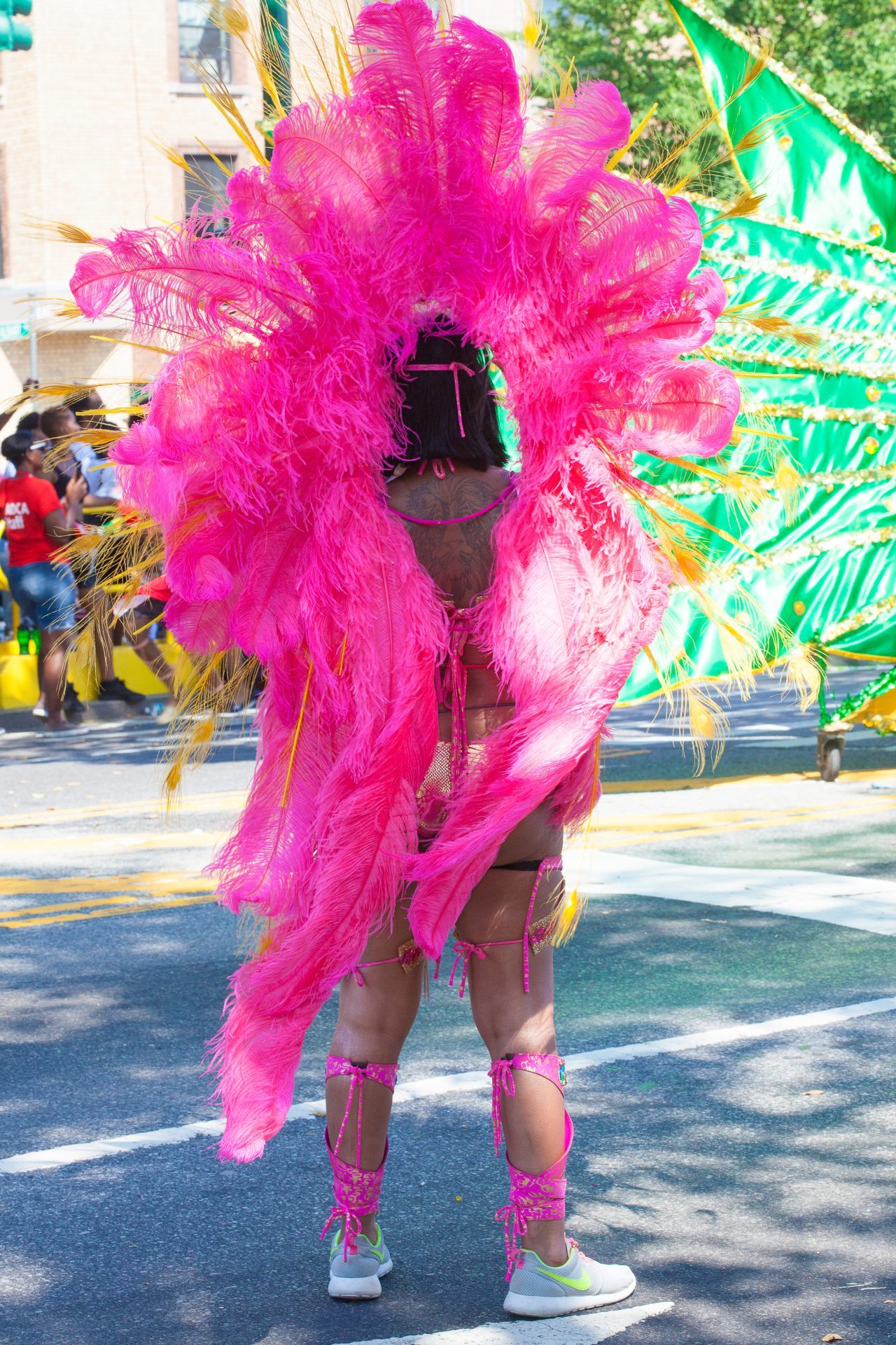 Monday, September 3, 2018. Eastern Parkway. Brooklyn, NYC – The New York City Caribbean Carnival Parade 2018 was today. As always it was amazing. Thousands of people attended the parade. Credit: Photo by LoveIsAmor.com