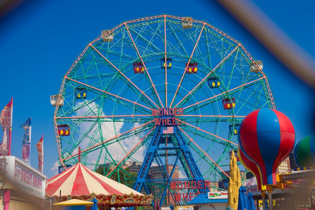 9/5/2018 Boardwalk and The Wonder Wheel. Coney Island. Brooklyn, New York City. Credit: Photo by LoveIsAmor.com