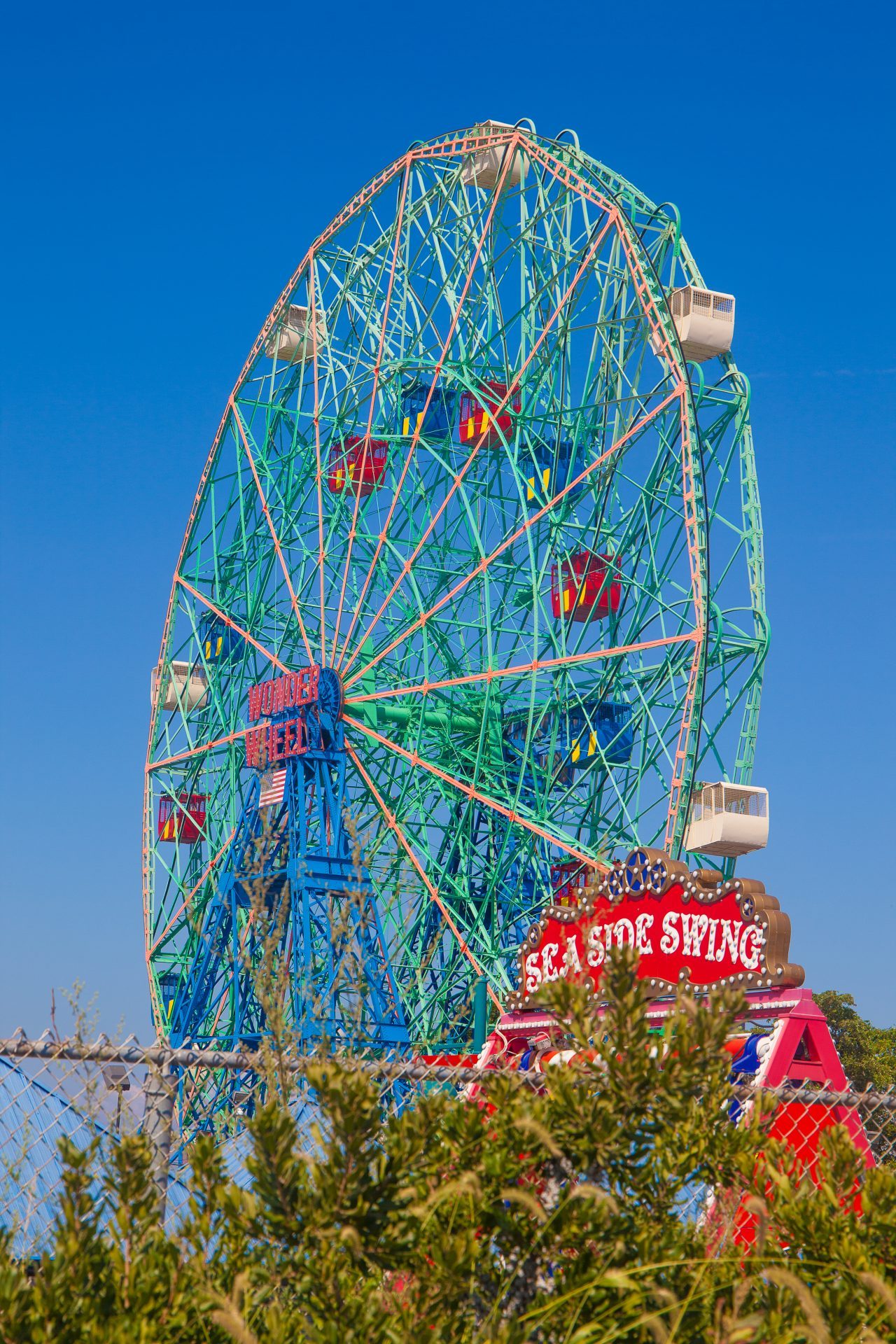 9/5/2018 The Wonder Wheel. Coney Island. Brooklyn, New York City. Credit: Photo by LoveIsAmor.com