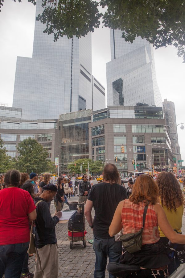 Sunday, October 7th, 2018. Columbus Circle. West 59th Street and Central Park West. Manhattan, New York City - Indigenous people and their allies at the 11th Annual Indigenous Day of Remembrance. Credit: Photo by LoveIsAmor.com