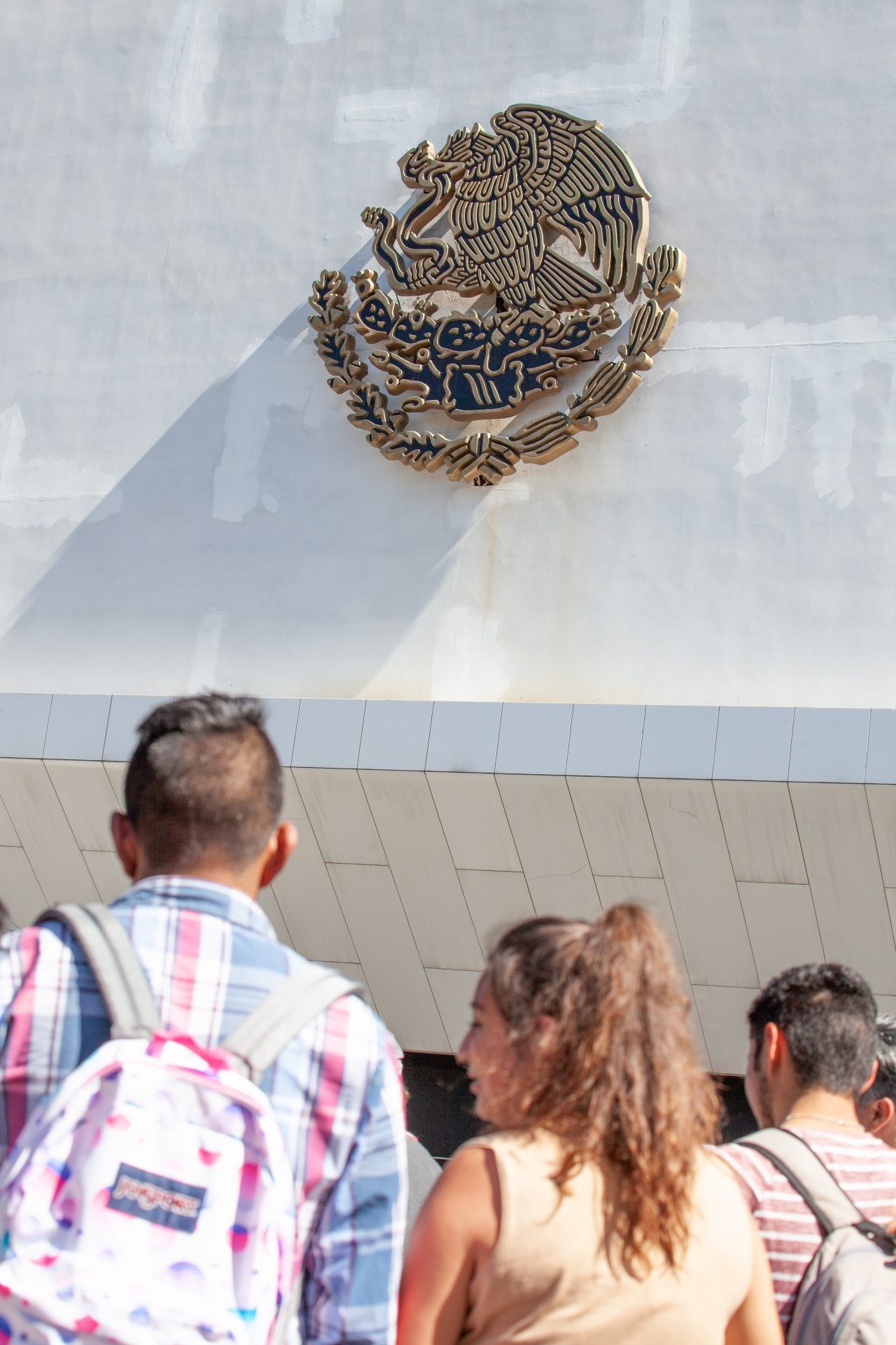 Mexico City, Mexico. Saturday, December 1, 2018. People at Los Pinos. The "Official Residence of Los Pinos" was the residence of the Mexican presidents. As of Saturday, December 1, 2018, it will be known as the "Los Pinos Cultural Complex." The official website says: "Los Pinos will be a completely open space for all Mexicans." Today was the inauguration of Mexican President Andrés Manuel López Obrador. People came to Los Pinos to celebrate this historic day. Credit: Photo by LoveIsAmor.com