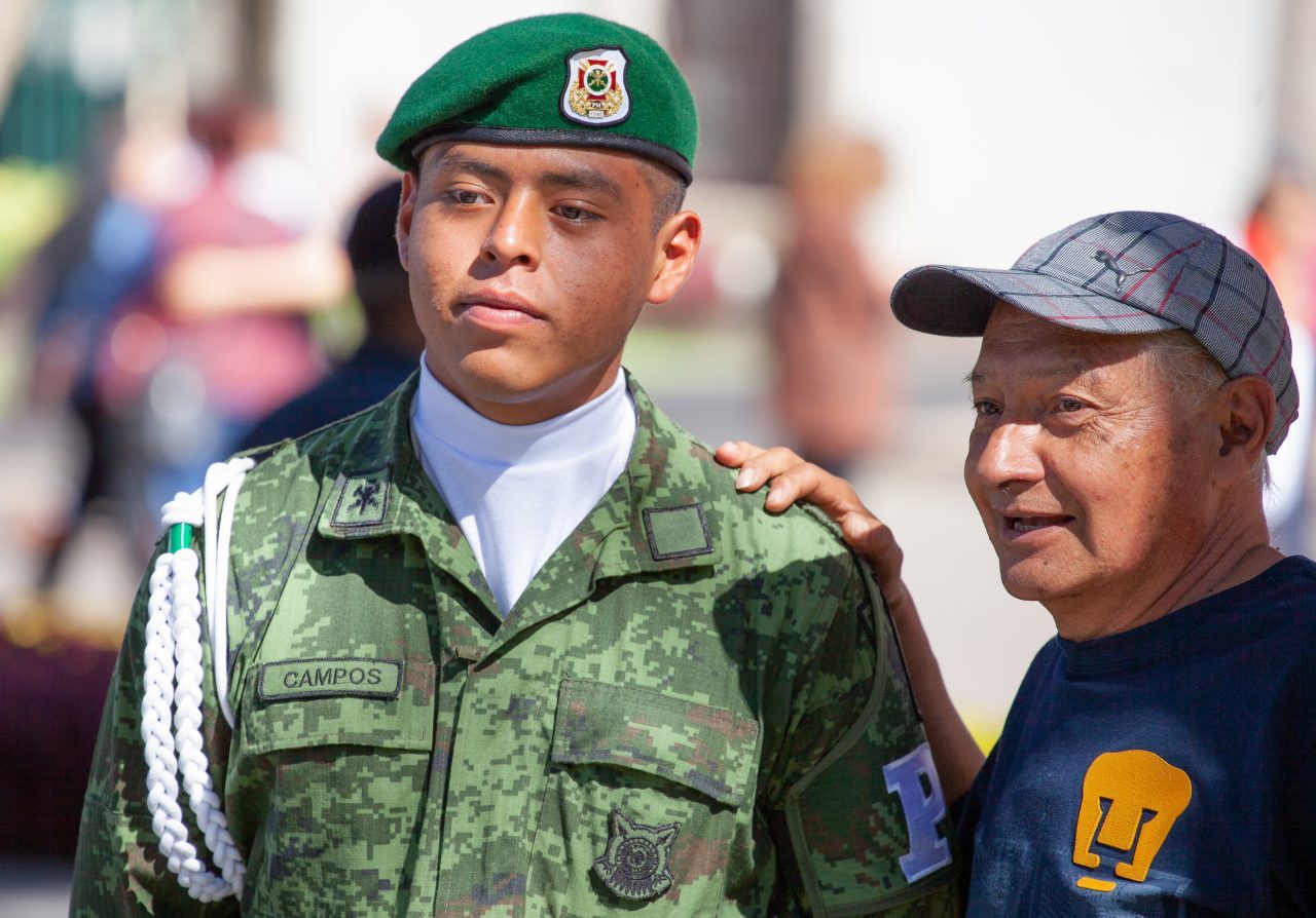 Mexico City, Mexico. Saturday, December 1, 2018. The "Official Residence of Los Pinos" was the residence of the Mexican presidents. As of Saturday, December 1, 2018, it will be known as the "Los Pinos Cultural Complex." The official website says: "Los Pinos will be a completely open space for all Mexicans." Today was the inauguration of Mexican President Andrés Manuel López Obrador. People came to Los Pinos to celebrate this historic day. Credit: Photo by LoveIsAmor.com