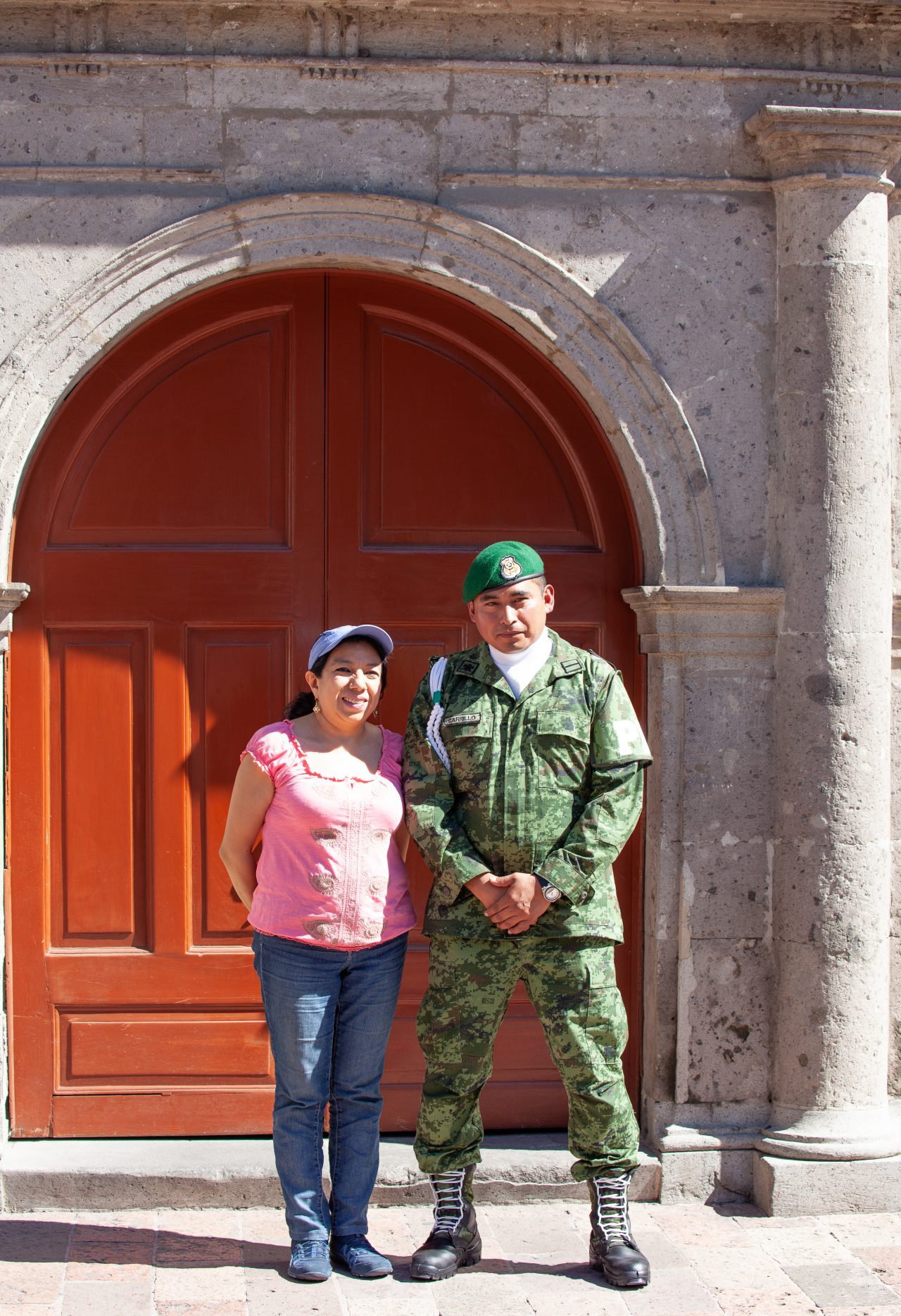 Mexico City, Mexico. Saturday, December 1, 2018. The "Official Residence of Los Pinos" was the residence of the Mexican presidents. As of Saturday, December 1, 2018, it will be known as the "Los Pinos Cultural Complex." The official website says: "Los Pinos will be a completely open space for all Mexicans." Today was the inauguration of Mexican President Andrés Manuel López Obrador. People came to Los Pinos to celebrate this historic day. Credit: Photo by LoveIsAmor.com