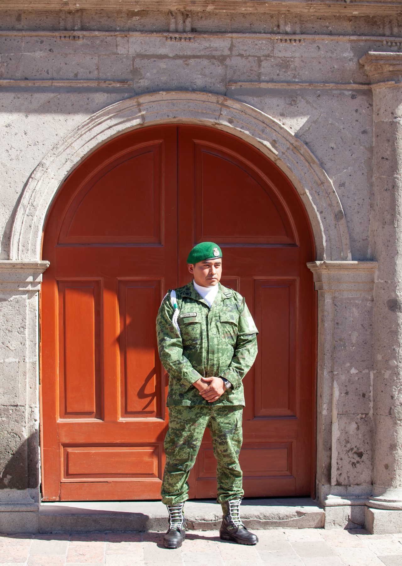 Mexico City, Mexico. Saturday, December 1, 2018. The "Official Residence of Los Pinos" was the residence of the Mexican presidents. As of Saturday, December 1, 2018, it will be known as the "Los Pinos Cultural Complex." The official website says: "Los Pinos will be a completely open space for all Mexicans." Today was the inauguration of Mexican President Andrés Manuel López Obrador. People came to Los Pinos to celebrate this historic day. Credit: Photo by LoveIsAmor.com
