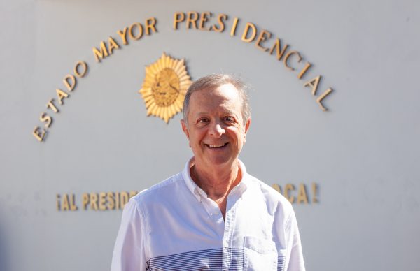 Mexico City, Mexico. Saturday, December 1, 2018. One of the first visitors at the new cultural facility. The "Official Residence of Los Pinos" was the residence of the Mexican presidents. As of Saturday, December 1, 2018, it will be known as the "Los Pinos Cultural Complex." The official website says: "Los Pinos will be a completely open space for all Mexicans." Today was the inauguration of Mexican President Andrés Manuel López Obrador. People came to Los Pinos to celebrate this historic day. Credit: Photo by LoveIsAmor.com