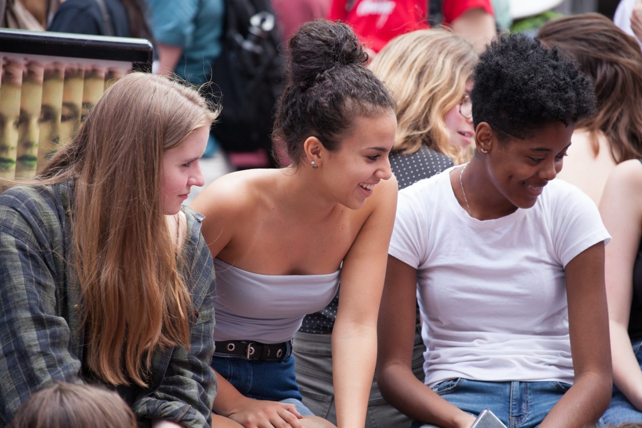 Friday, May 24th, 2019. New York City - Today was the 2nd Global Climate Strike. Hundreds of students, some teachers, parents and other people gathered at Columbus Circle and then marched to Times Square in Manhattan. They demanded that “NYC Mayor (and U. S. presidential candidate) Bill de Blasio follow the UK, Ireland and countless cities around the world who have declared a Climate Emergency.” More than 1 million students, teachers, parents, politicians and other people from around the world went on strike in protest of the climate crisis. Credit: Photo by LoveIsAmor.com