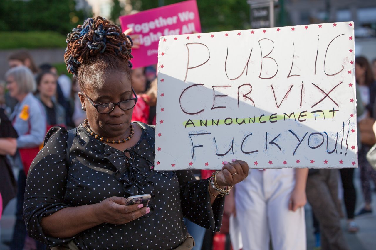 Tuesday, May 21, 2019. New York City – Today, over 500 "Stop The Bans" rallies took place across the United States of America. Women and men gathered at Foley Square Park in Manhattan, New York City, to demand Republicans stop attacking women's rights. Credit: Photo by LoveIsAmor.com