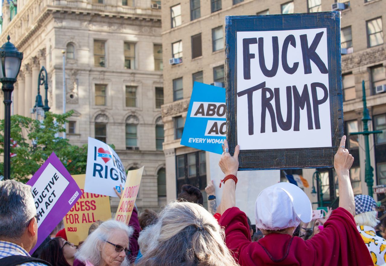 Tuesday, May 21, 2019. New York City – Today, over 500 "Stop The Bans" rallies took place across the United States of America. Women and men gathered at Foley Square Park in Manhattan, New York City, to demand Republicans stop attacking women's rights. Credit: Photo by LoveIsAmor.com