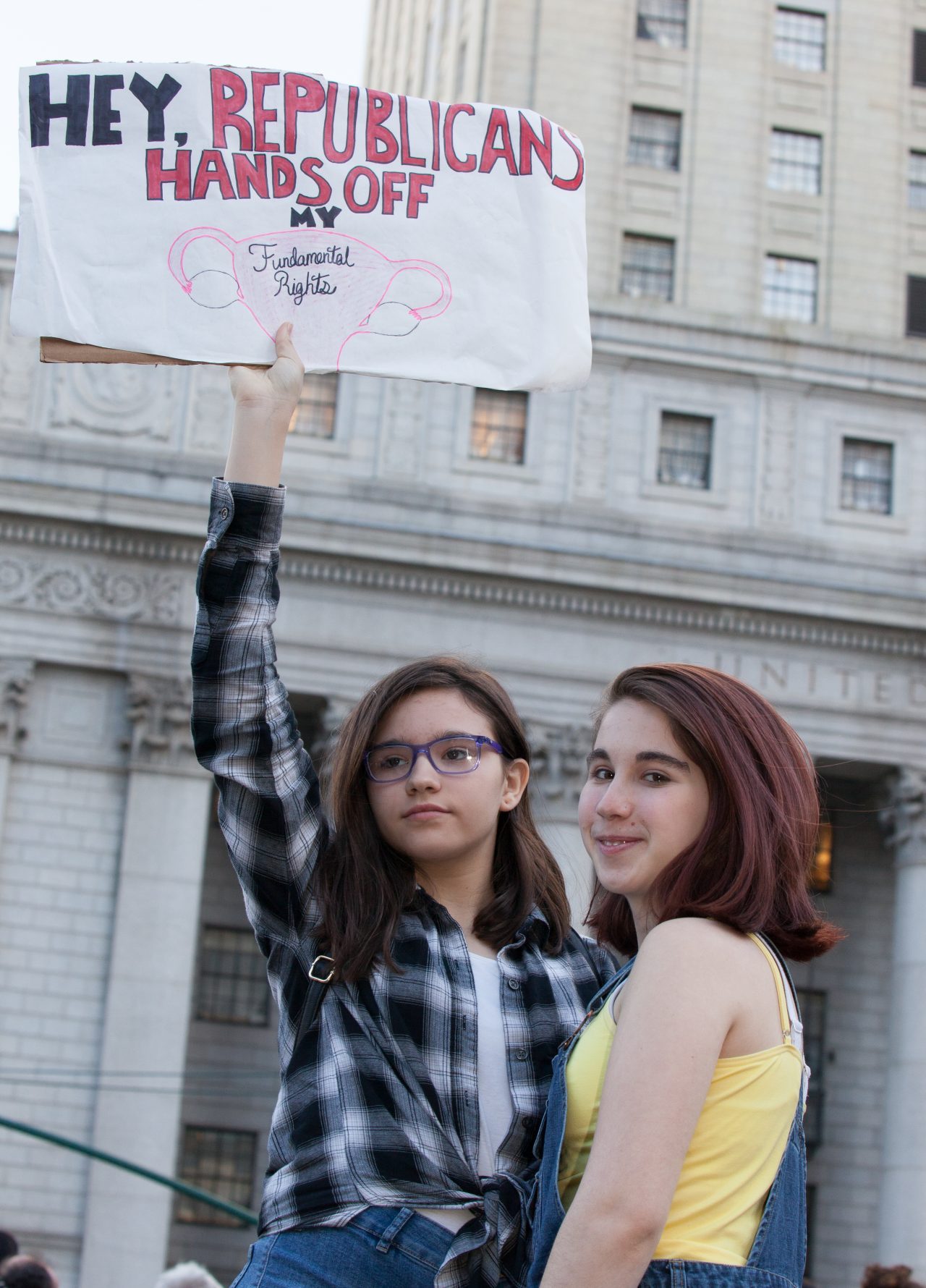 Tuesday, May 21, 2019. New York City – Today, over 500 "Stop The Bans" rallies took place across the United States of America. Women and men gathered at Foley Square Park in Manhattan, New York City, to demand Republicans stop attacking women's rights. Credit: Photo by LoveIsAmor.com