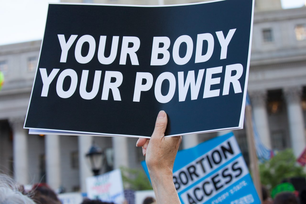 Tuesday, May 21, 2019. New York City – Today, over 500 "Stop The Bans" rallies took place across the United States of America. Women and men gathered at Foley Square Park in Manhattan, New York City, to demand Republicans stop attacking women's rights. Credit: Photo by LoveIsAmor.com