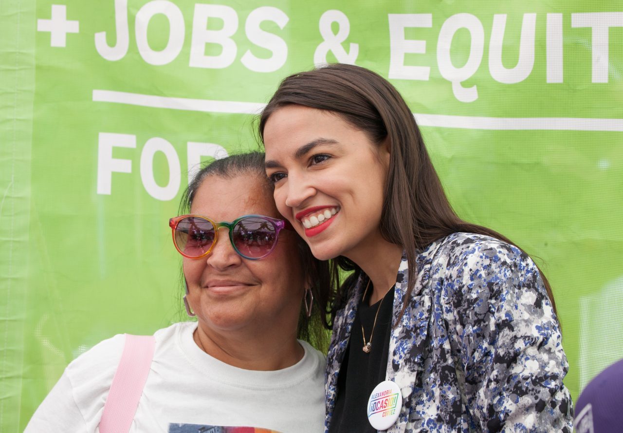 Sunday, June 23rd, 2019. Bronx, New York City - Today was the 1 Bronx World Pride Rally, March and Festival. Today people celebrated Bronx World Pride, Pride Month and the 50th anniversary of the Stonewall Rebellion. Alexandria Ocasio-Cortez Congresswoman for New York's 14th congressional district: Bronx - Queens, was one of the speakers. AOC (often referred to by her initials) marched from 161st Street and Grand Concourse to 149th Street and 3rd Ave, where she took pictures with her supporters. Credit: Photo by LoveIsAmor.com