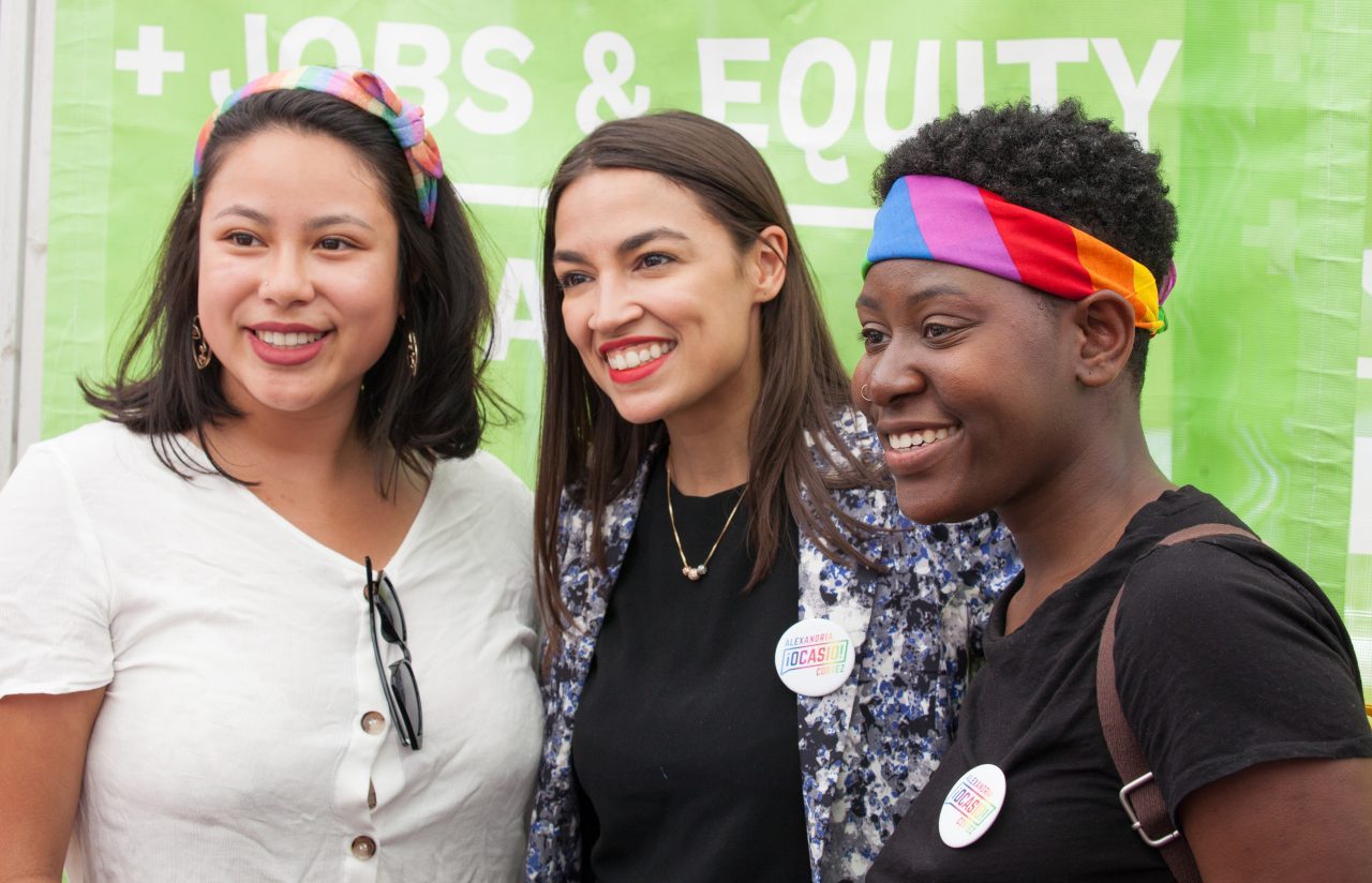 Sunday, June 23rd, 2019. Bronx, New York City - Today was the 1 Bronx World Pride Rally, March and Festival. Today people celebrated Bronx World Pride, Pride Month and the 50th anniversary of the Stonewall Rebellion. Alexandria Ocasio-Cortez Congresswoman for New York's 14th congressional district: Bronx - Queens, was one of the speakers. AOC (often referred to by her initials) marched from 161st Street and Grand Concourse to 149th Street and 3rd Ave, where she took pictures with her supporters. Credit: Photo by LoveIsAmor.com