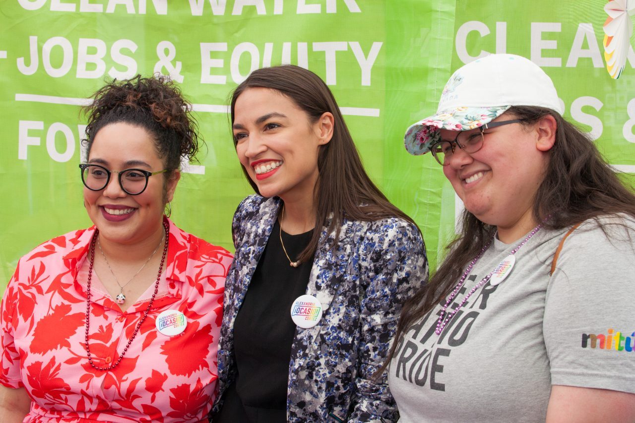 Sunday, June 23rd, 2019. Bronx, New York City - Today was the 1 Bronx World Pride Rally, March and Festival. Today people celebrated Bronx World Pride, Pride Month and the 50th anniversary of the Stonewall Rebellion. Alexandria Ocasio-Cortez Congresswoman for New York's 14th congressional district: Bronx - Queens, was one of the speakers. AOC (often referred to by her initials) marched from 161st Street and Grand Concourse to 149th Street and 3rd Ave, where she took pictures with her supporters. Credit: Photo by LoveIsAmor.com