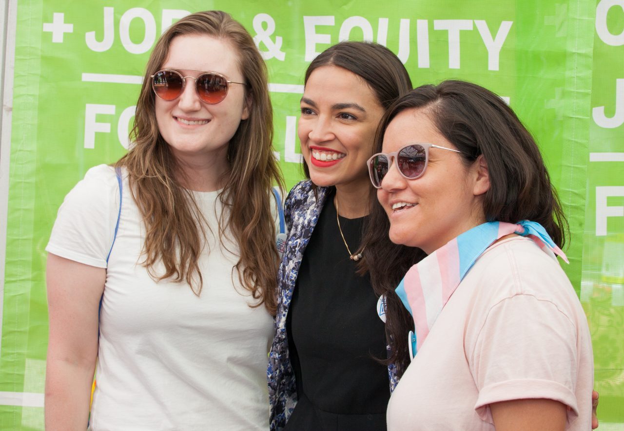 Sunday, June 23rd, 2019. Bronx, New York City - Today was the 1 Bronx World Pride Rally, March and Festival. Today people celebrated Bronx World Pride, Pride Month and the 50th anniversary of the Stonewall Rebellion. Alexandria Ocasio-Cortez Congresswoman for New York's 14th congressional district: Bronx - Queens, was one of the speakers. AOC (often referred to by her initials) marched from 161st Street and Grand Concourse to 149th Street and 3rd Ave, where she took pictures with her supporters. Credit: Photo by LoveIsAmor.com