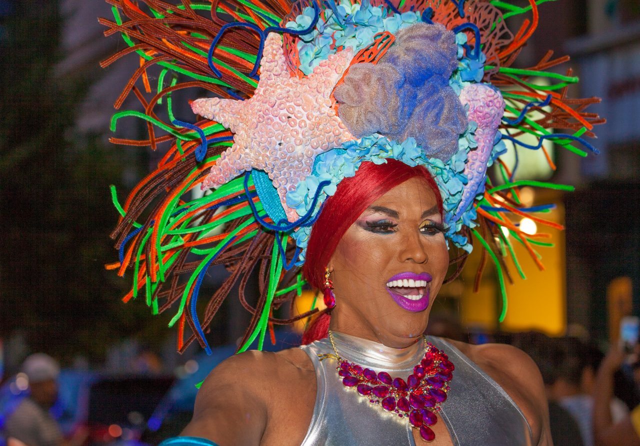 Saturday, June 8th, 2019. Brooklyn, New York City - Drag Queen at the Brooklyn Pride Parade/March. This year, Brooklyn celebrated the 23rd Annual Brooklyn Pride Parade/March. Brooklyn Pride was ranked within the top 10 of the 20 best places in the US to celebrate pride by matadornetwork.com. This year is the 50th anniversary of the Stonewall revolution. Credit: Photo by LoveIsAmor.com