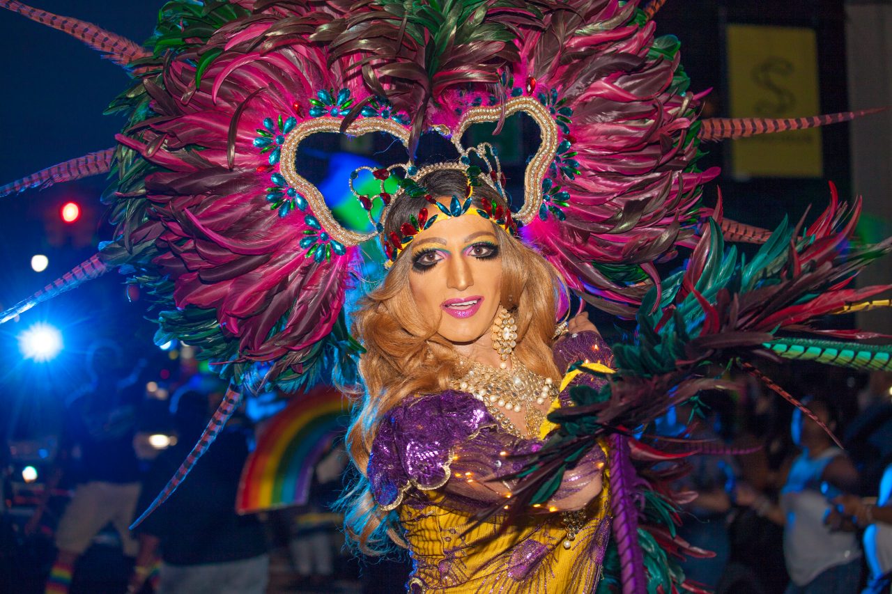 Saturday, June 8th, 2019. Brooklyn, New York City - Drag Queen at the Brooklyn Pride Parade/March. This year, Brooklyn celebrated the 23rd Annual Brooklyn Pride Parade/March. Brooklyn Pride was ranked within the top 10 of the 20 best places in the US to celebrate pride by matadornetwork.com. This year is the 50th anniversary of the Stonewall revolution. Credit: Photo by LoveIsAmor.com